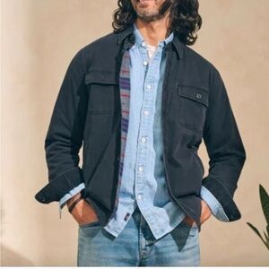 Faherty Stretch Blanket Lined CPO Jacket